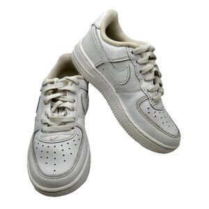 Nike Air Force 1 DH2925-111 Low Top Triple White Kid’s Size 11C